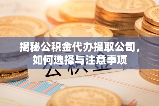 衡山揭秘公积金代办提取公司，如何选择与注意事项