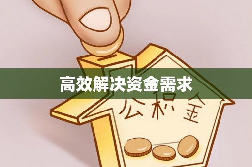衡山高效解决资金需求